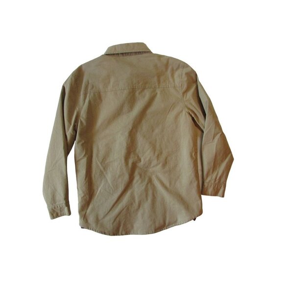 Rock & Roll Denim Men's Medium Solid Shirt Jacket Shacket - Camel - Picture 2 of 4